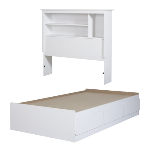 Grovelane Raiden Twin Mate's Bed with Drawers and Bookcase & Reviews